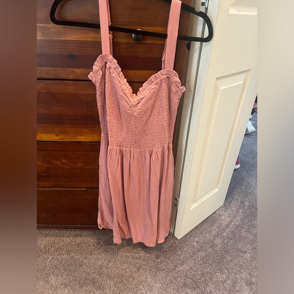 Yara Smocked Sweetheart Dress